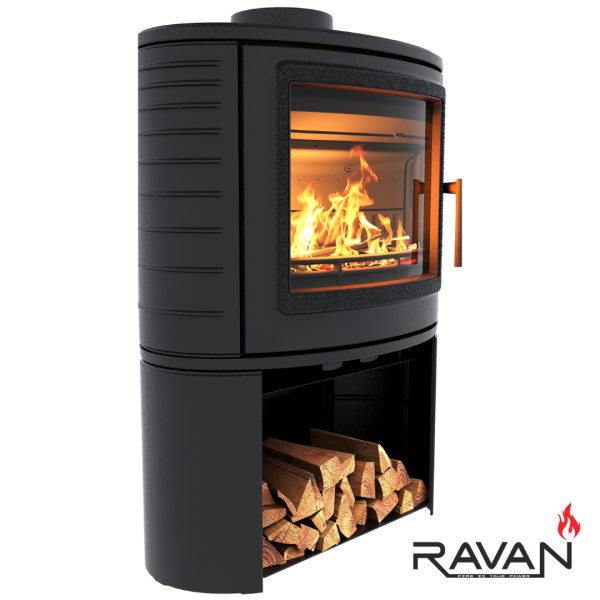 Піч-камін Ravan Deluxe 14 кВт 2390-