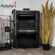 Піч-камін Ravan Deluxe 14 кВт 2390-