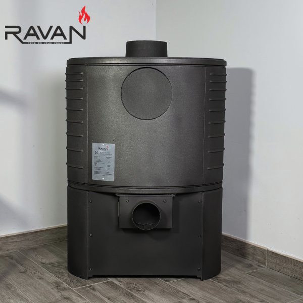 Піч-камін Ravan Deluxe 14 кВт 2390-