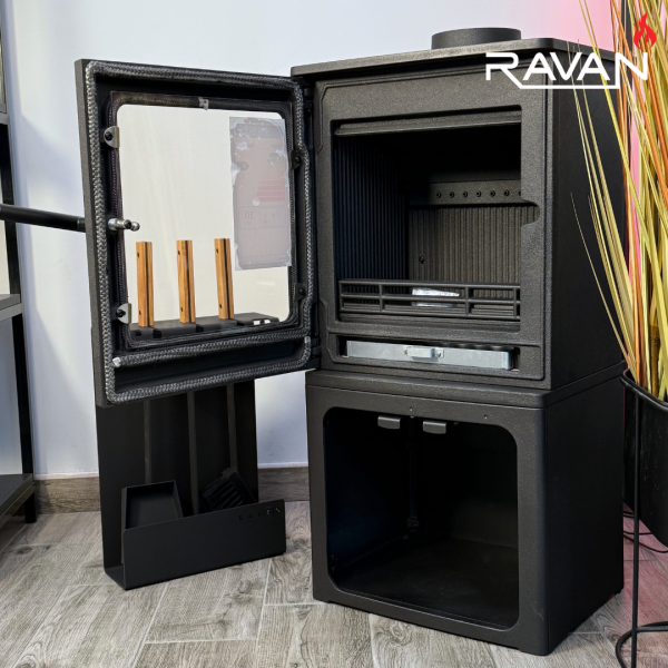 Піч-камін Ravan Magic 10 кВт 2392-