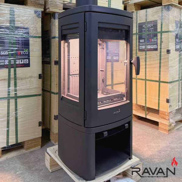 Піч-камін Ravan Elara 10 кВт 2393-