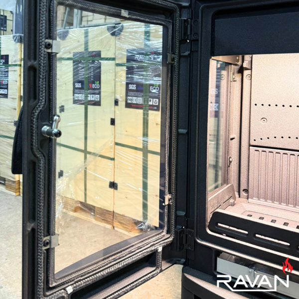 Піч-камін Ravan Elara 10 кВт 2393-