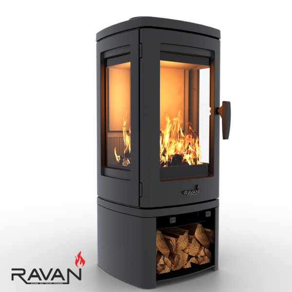 Піч-камін Ravan Elara 10 кВт 2393-