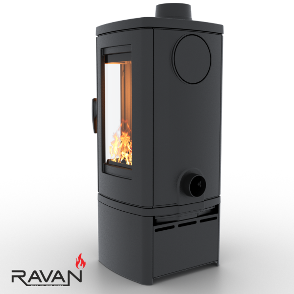 Піч-камін Ravan Elara 10 кВт 2393-