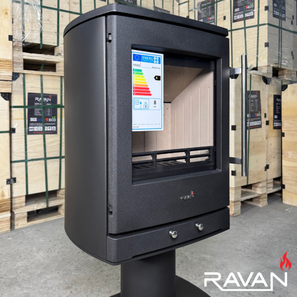 Піч-камін Ravan Krono 8 кВт 2394-