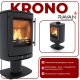 Піч-камін Ravan Krono 8 кВт 2394-