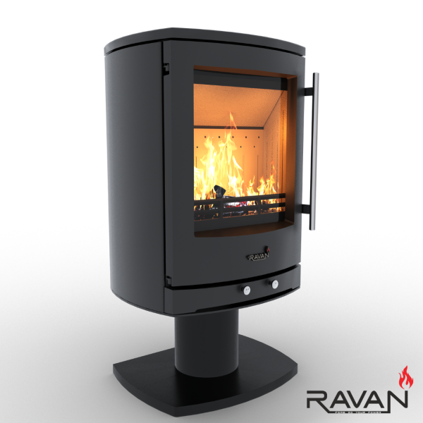 Піч-камін Ravan Krono 8 кВт 2394-