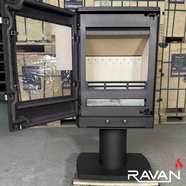 Піч-камін Ravan Krono 8 кВт 2394-