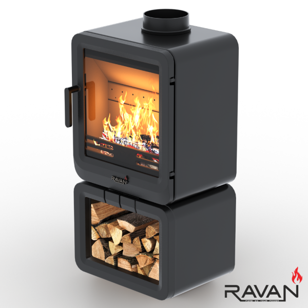 Піч-камін Ravan Savana 8 кВт 2395-