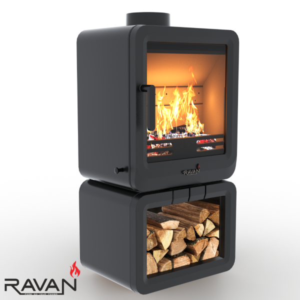 Піч-камін Ravan Savana 8 кВт 2395-