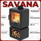 Піч-камін Ravan Savana 8 кВт 2395-