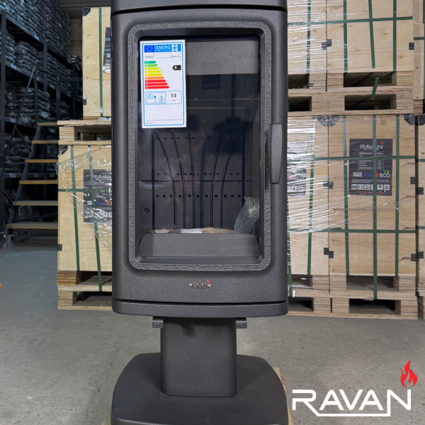 Піч-камін Ravan Lira 14 кВт 2396-