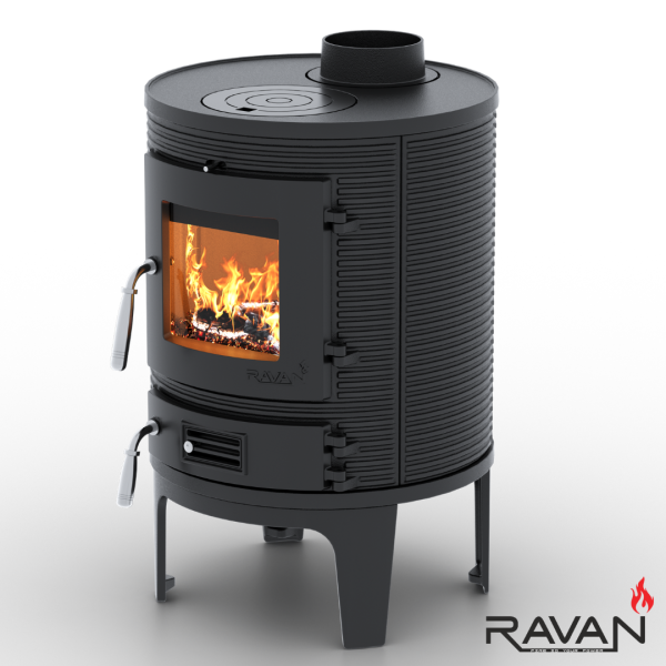 Піч-камін Ravan Monaco 7 кВт 2397-