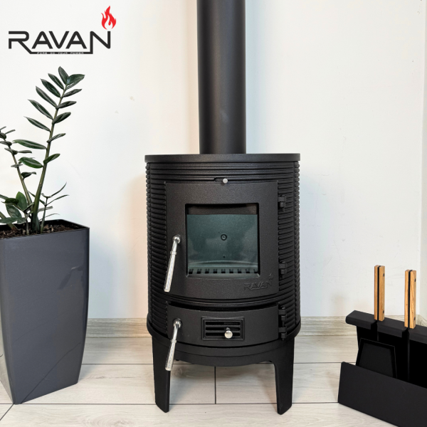 Піч-камін Ravan Monaco 7 кВт 2397-