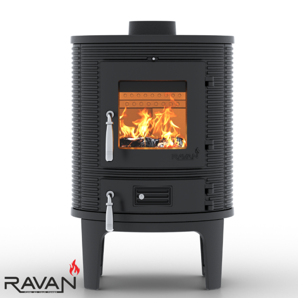 Піч-камін Ravan Monaco 7 кВт 2397-