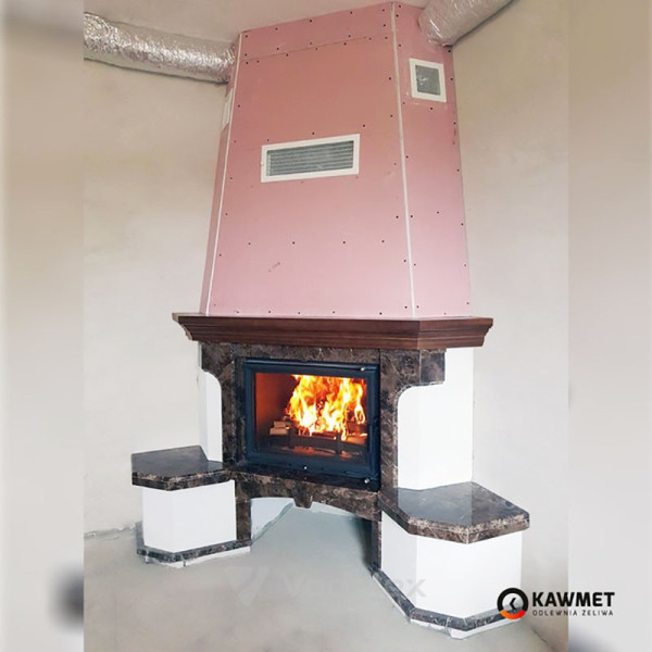 Каминная топка KAWMET W17 (12.3 kW) EСO 2416-
