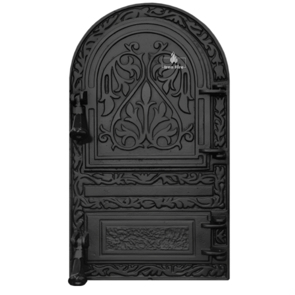 Дверцята чавунні пічні Linda WG Дверцята чавунні пічні Iron Fire Чавунні дверцята для печі 310х530 мм 2331-02