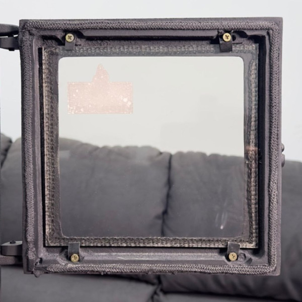 Дверцята чавунні пічні Fiona Дверцята чавунні пічні Iron Fire Дверцята для печі зі склом 305х510 мм 2321-02