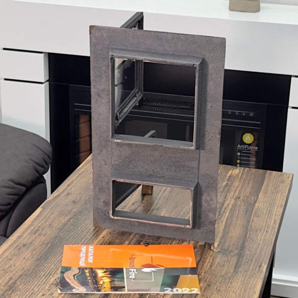 Дверцята чавунні пічні Fiona Дверцята чавунні пічні Iron Fire Дверцята для печі зі склом 305х510 мм 2321-02