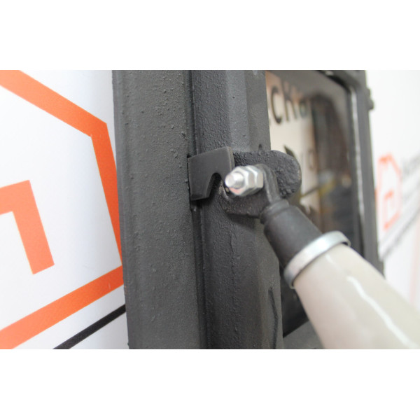 Дверцята пічні зі склом "MORIS" 310х520 мм Дверцята для кухні, барбекю 2292-02