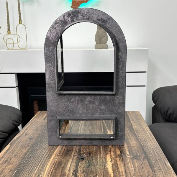 Дверцята чавунні пічні Fagure Дверцята чавунні пічні Iron Fire Дверцята для печі зі склом 305х520 мм 2303-02