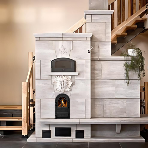 Дверцята чавунні пічні Fagure Дверцята чавунні пічні Iron Fire Дверцята для печі зі склом 305х520 мм 2303-02