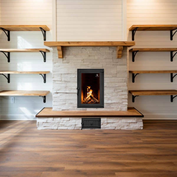 Дверцята зольників Style 35 Чавунні дверцята піддувальні Iron Fire Чавун двері піддувальні 315x180 мм 2324-02