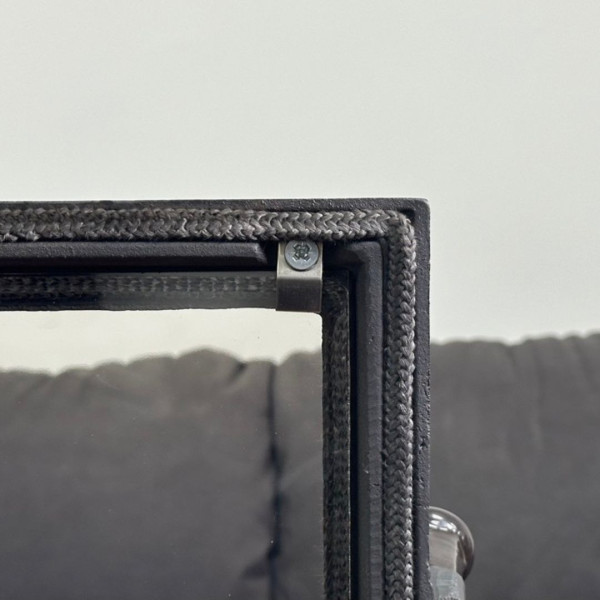 Дверцята чавунні пічні Aventa Дверцята чавунні пічні Iron Fire Дверцята для печі зі склом 295х500 мм 2345-02