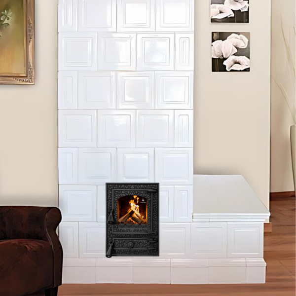 Дверцята чавунні пічні Bastion Дверцята чавунні пічні Iron Fire Дверцята для печі зі склом 370х490 мм 2295-02