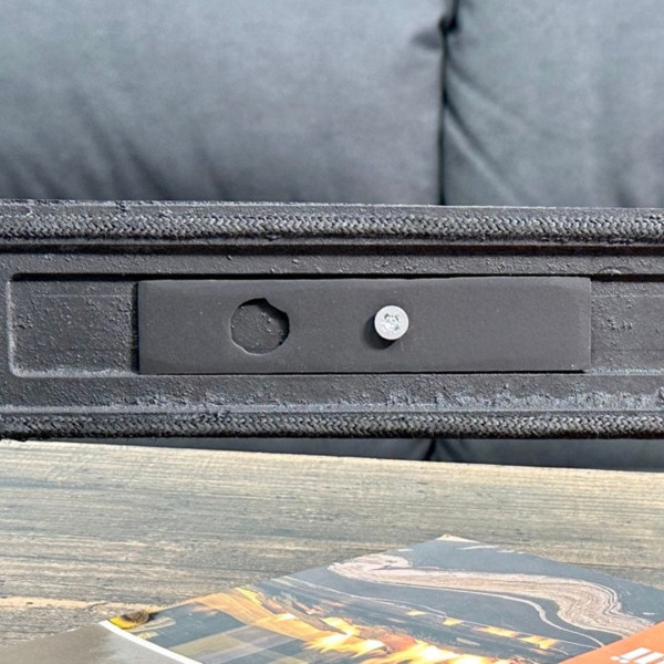 Дверцята чавунні пічні Vision Дверцята чавунні пічні Iron Fire Дверцята для печі зі склом 310х530 мм 2346-02