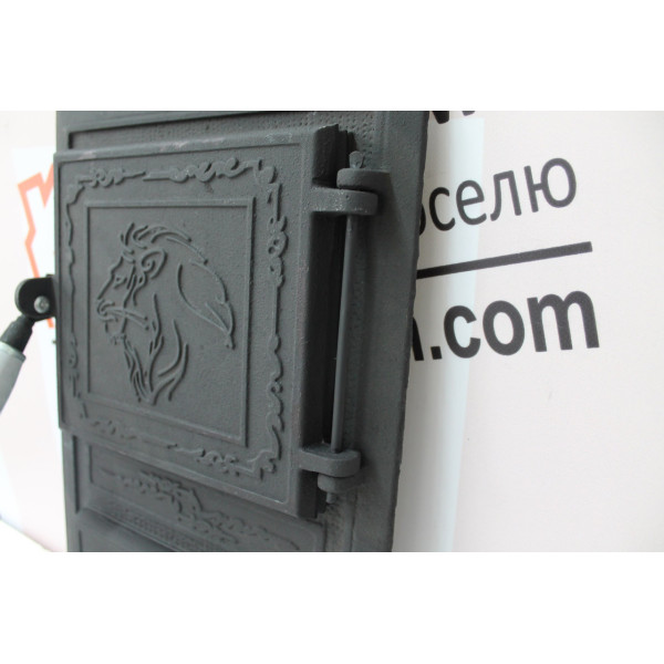 Дверцята чавунні пічні Ben 300x470 мм Дверцята чавунні пічні Iron Fire Чавунні дверцята для печі 2297-02